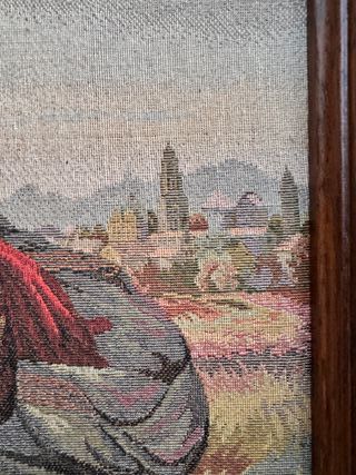 Tapiz Aubusson La Bella Jardinera Rafael 62x48cm