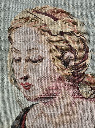 Tapiz Aubusson La Bella Jardinera Rafael 62x48cm