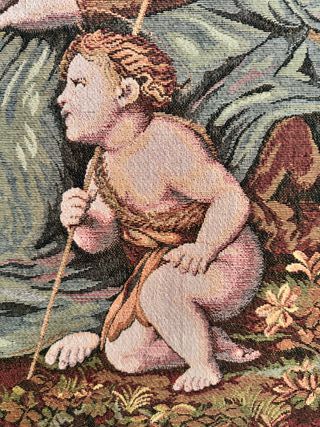 Tapiz Aubusson La Bella Jardinera Rafael 62x48cm