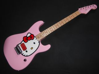 Fender Squier Stratocaster Hello Kitty (Extras)