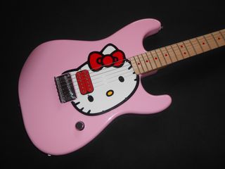 Fender Squier Stratocaster Hello Kitty (Extras)
