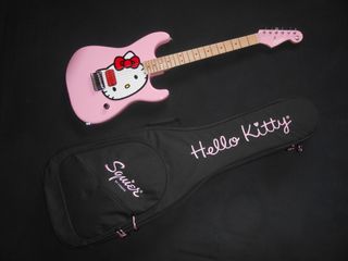 Fender Squier Stratocaster Hello Kitty (Extras)