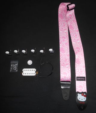 Fender Squier Stratocaster Hello Kitty (Extras)
