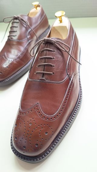 Scarpe Florsheim Derby Brogue Pelle 43.5
