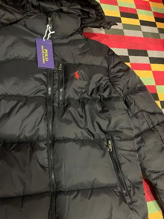 Abrigo Ralph Lauren Negro Talla M