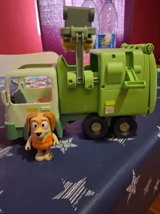 Camión de la basura Bluey