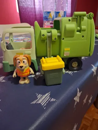 Camión de la basura Bluey