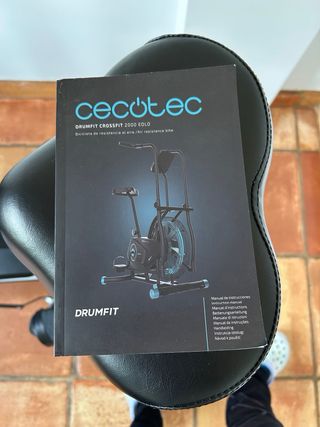 Bicicleta Resistencia Aire Cecotec DrumFit