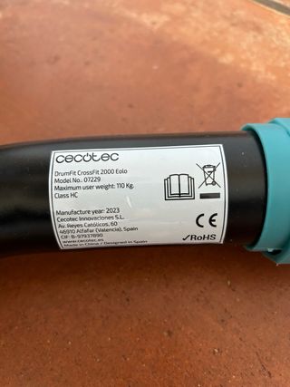 Bicicleta Resistencia Aire Cecotec DrumFit