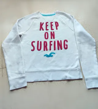 Lote 2 sudaderas Nike y Hollister