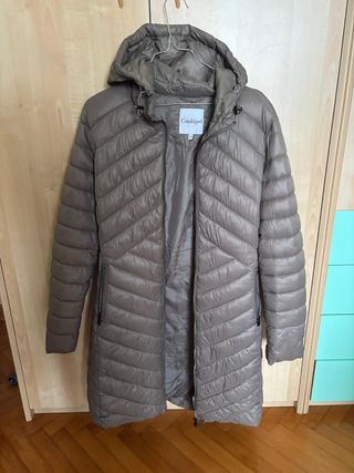 Piumino lungo Conbipel grigio taglia M