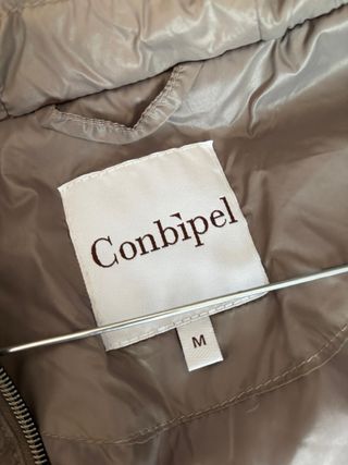 Piumino lungo Conbipel grigio taglia M