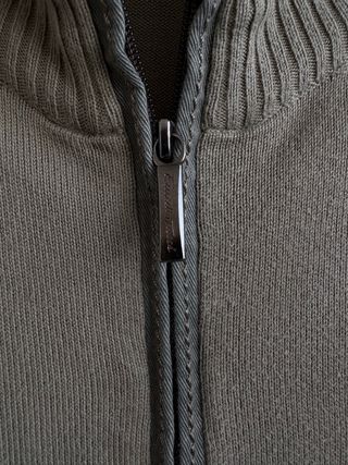 Chaqueta Emidio Tucci cremallera verde oliva