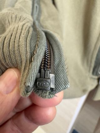 Chaqueta Emidio Tucci cremallera verde oliva