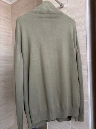 Chaqueta Emidio Tucci cremallera verde oliva