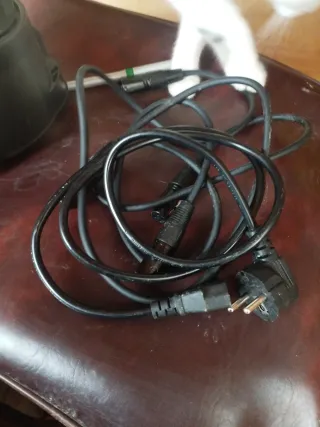 2 Cabezas Móviles Mini LED Negras