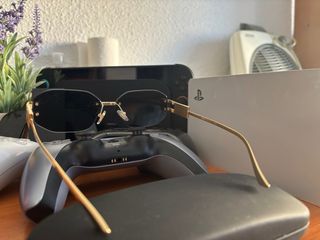 Gafas de Sol Versace Negras y Doradas