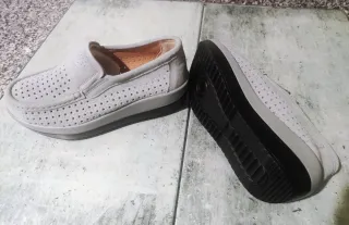 Zapatillas ortopedia para caminar gris