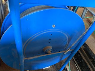 Desenrollador para flejes azul