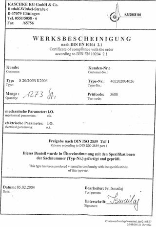 Ferritas industriales