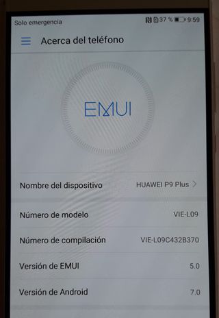 Huawei P9 Plus Dorado