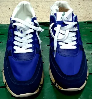 Zapatillas Premiata Hombre Azul/Blanco