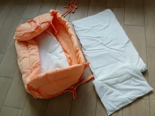 Riduttore lettino con materasso e cuscino