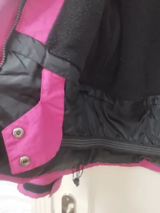 Chaqueta Boomerang rosa y negra