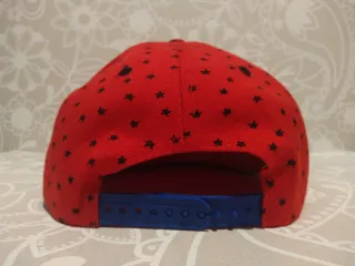 Gorra Zumba Roja y Azul Estrellas