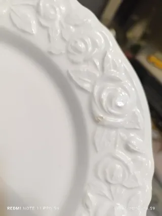 Platos Porcelana Italiana Quadrifoglio