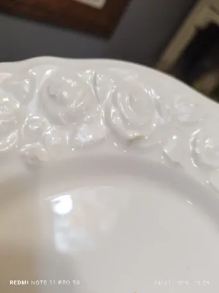 Platos Porcelana Italiana Quadrifoglio