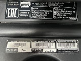 Bugaboo Bee6 silla y capazo