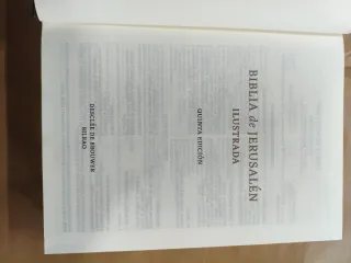 Preciosa Biblia de Jerusalén Ilustrada 5 edición