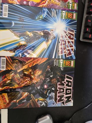 IRON MAN (Cantwell) #4, 5, 6, 7 -FIRMADOS por CAFU
