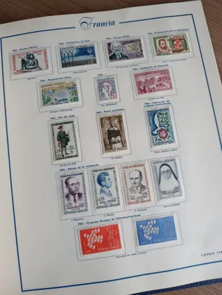 Album Sellos de Francia