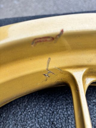 Cerchi oro Yamaha 125R