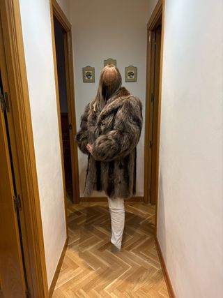 Abrigo de lomos de marmota americana