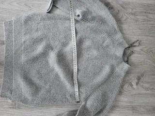 Jersey lana gris talla M