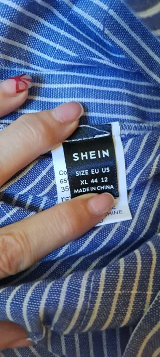 Mono rayas azul y blanco