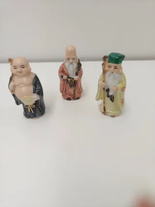 Figuras Dioses Chinos de la Abundancia.