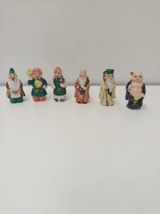 Figuras Dioses Chinos de la Abundancia.