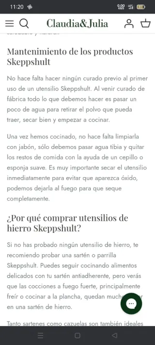 Olla fundición Skeppshult 4L Original