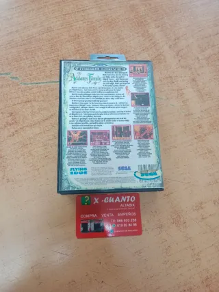 GIOCO SEGA MEGA DRIVE LA FAMIGLIA ADDAMS