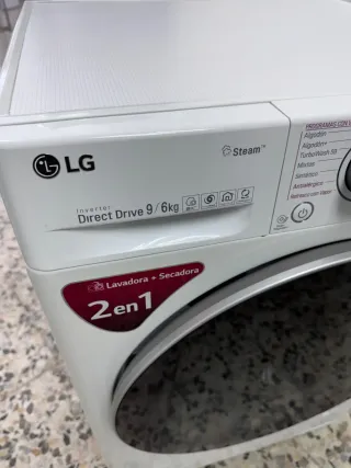 Lavadora Secadora LG 9/6kg + garantía y transporte