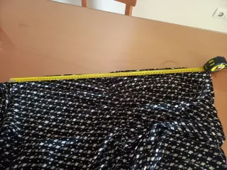 Vestido escote V estampado