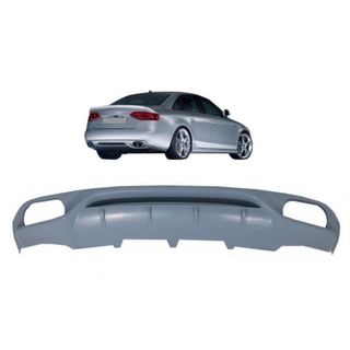 Difusor trasero Audi A4 B8 look ABT Sportline