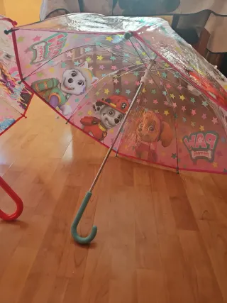 Paraguas infantil Frozen y   LA PATRULLA CANINA