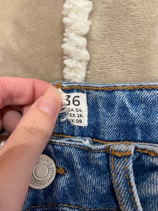 Pantalón tejano largo azul