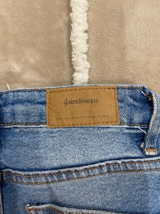 Pantalón tejano largo azul