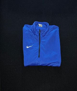 Maglia mezza zip Nike Dri-FIT blu